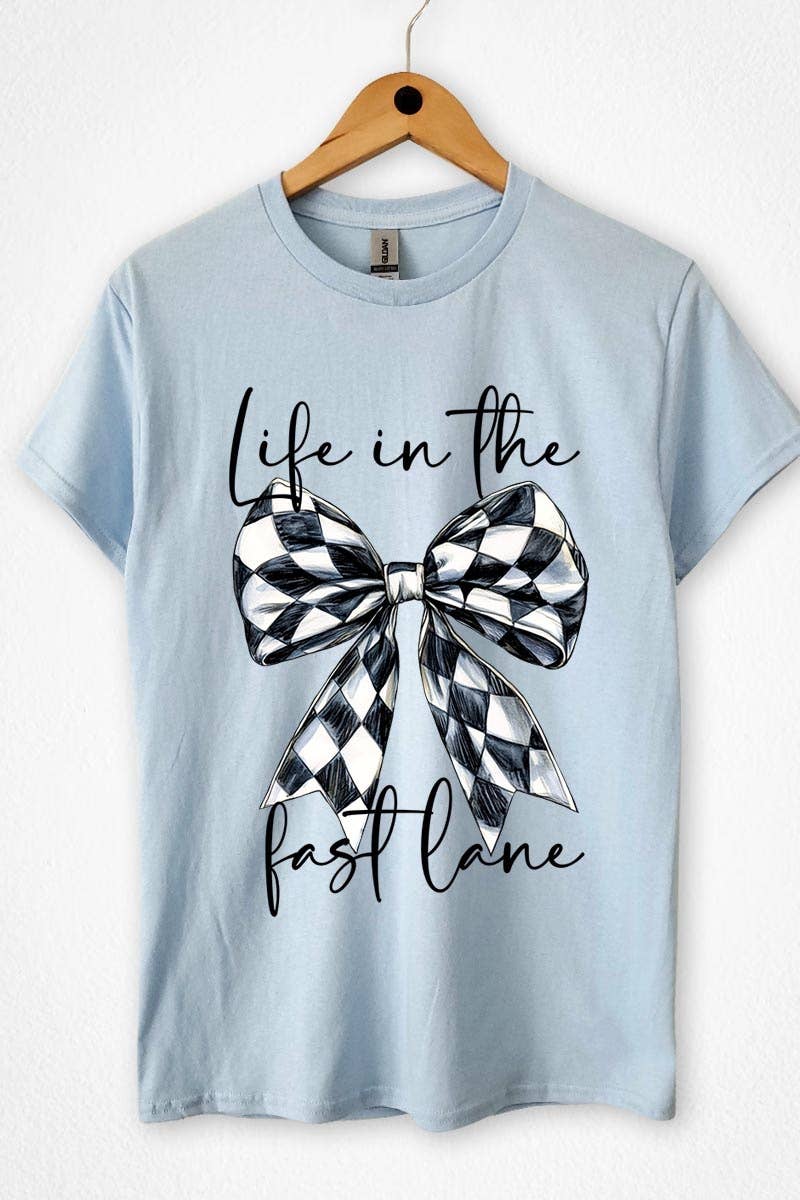 Life in The Fast Lane Graphic Heavy Cotton Tee