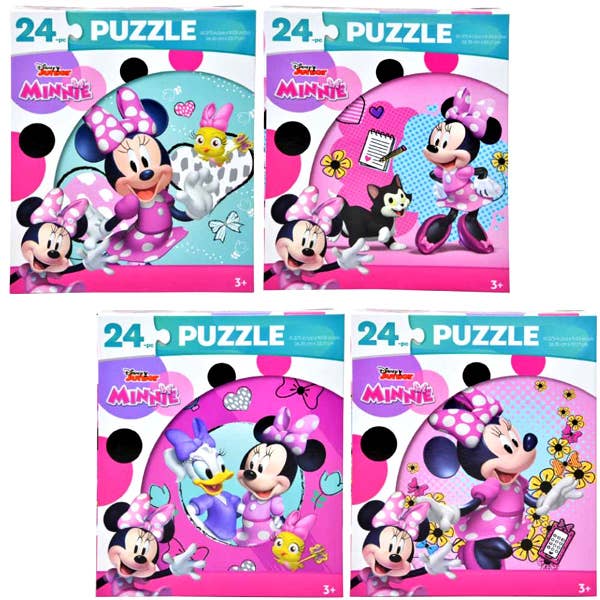 Minnie Mouse 24-piece puzzles