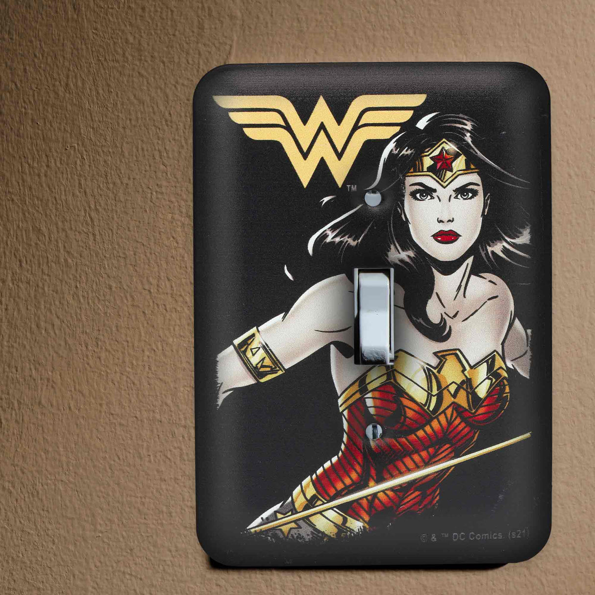 Wonder Woman Switch Plate