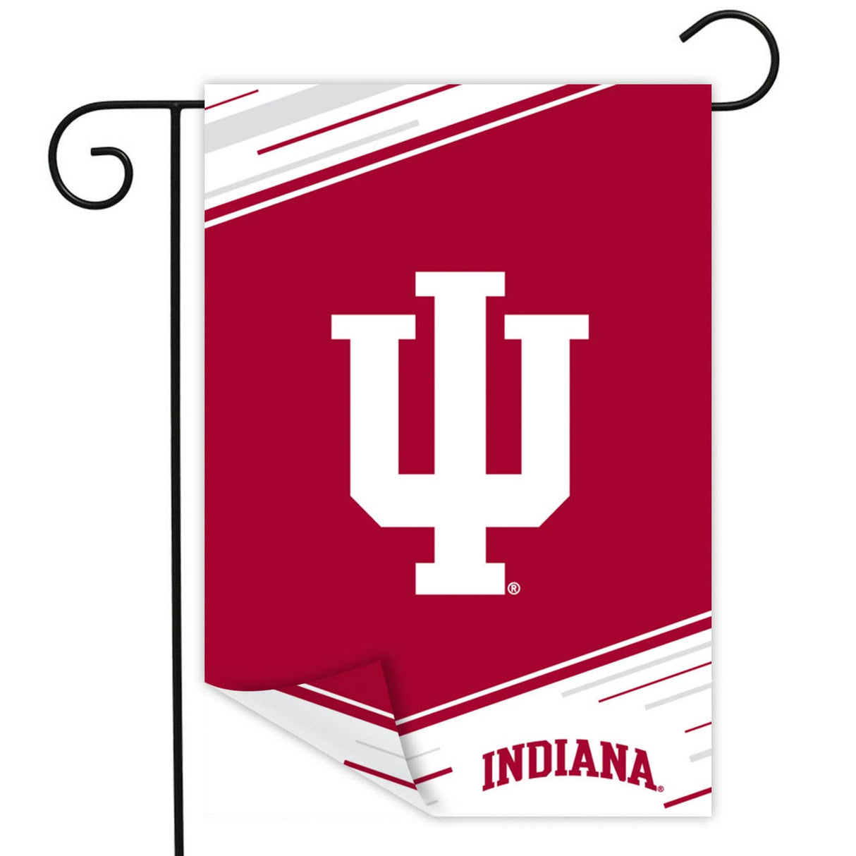 Indiana University Ncaa Licensed Double-Sided Garden Flag