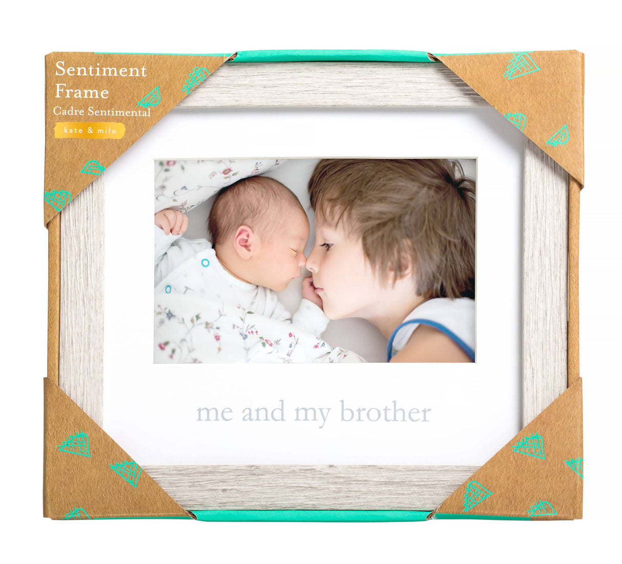 Rustic Me & My Brother Picture Frame