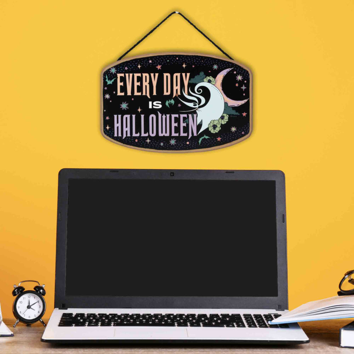 Every Day is Halloween Hanging Wood Wall Decor