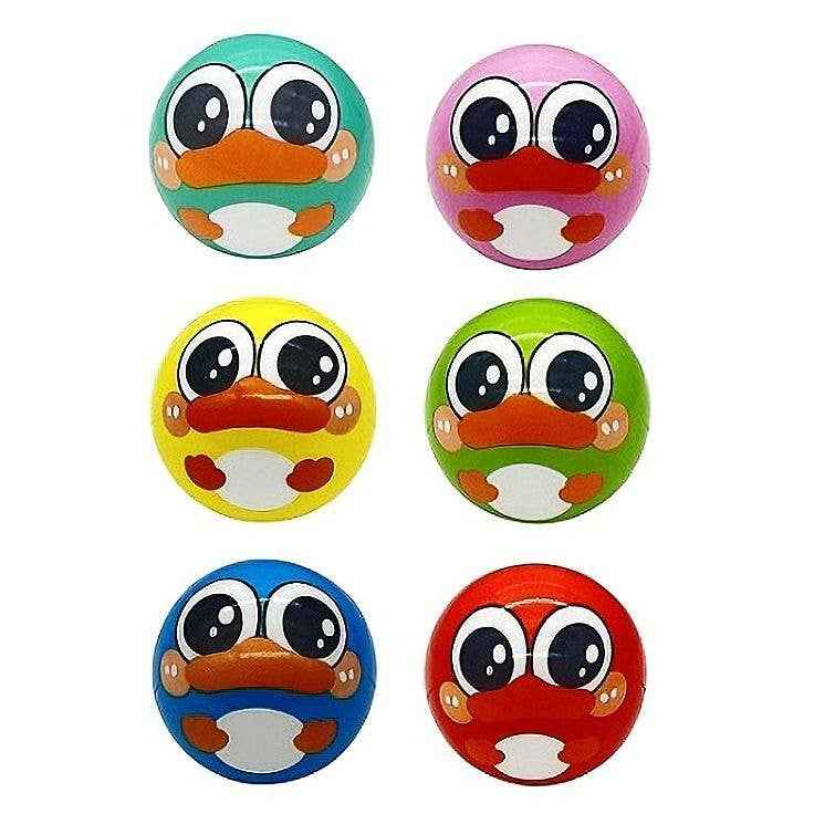 12pk Anti Stress Character Squishy Bouncy Balls