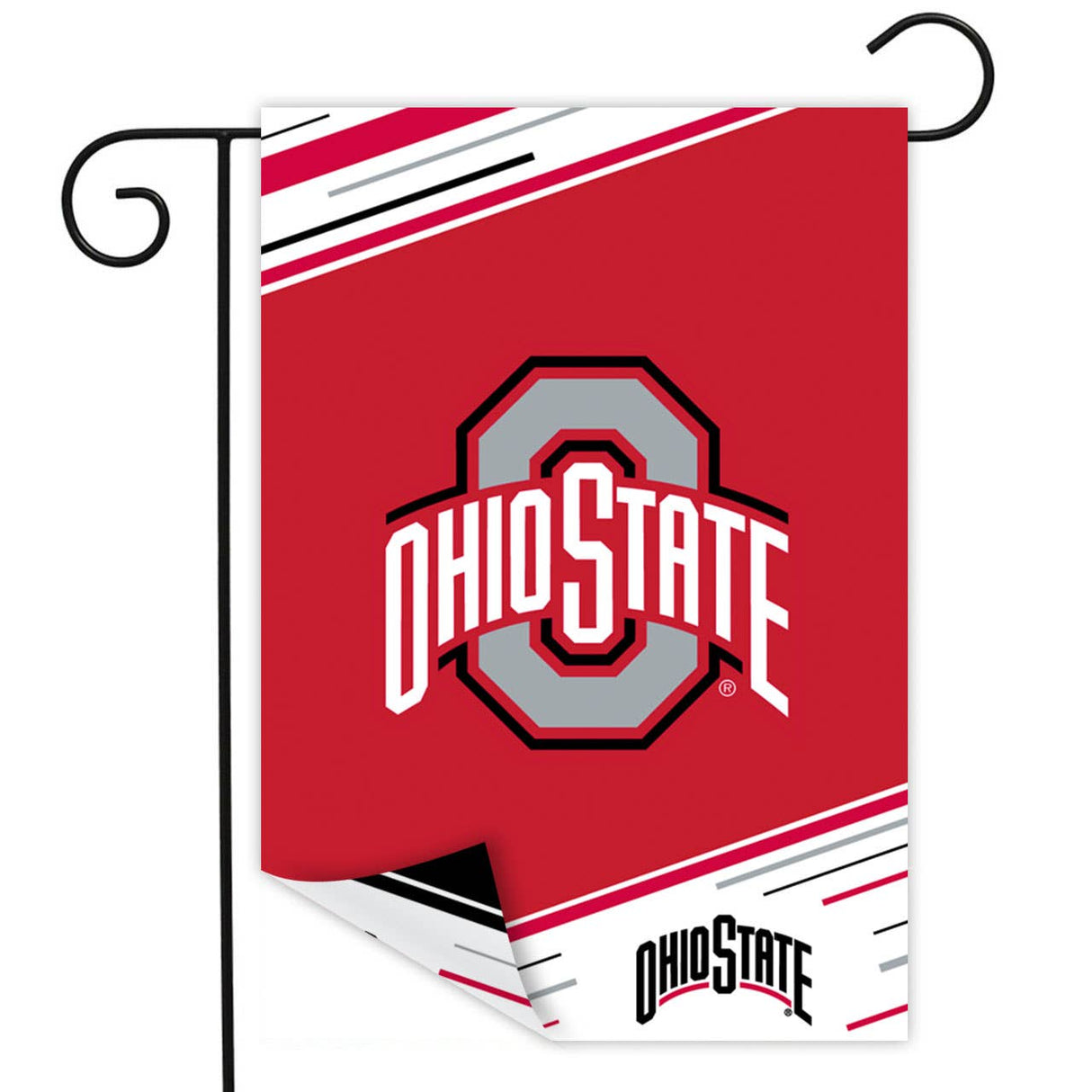 Ohio State University Ncaa Licensed Garden Flag