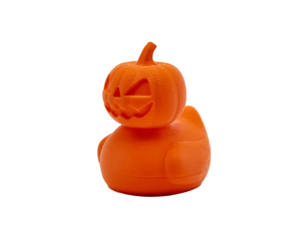 Halloween Pumpkin Duck 3D Printed