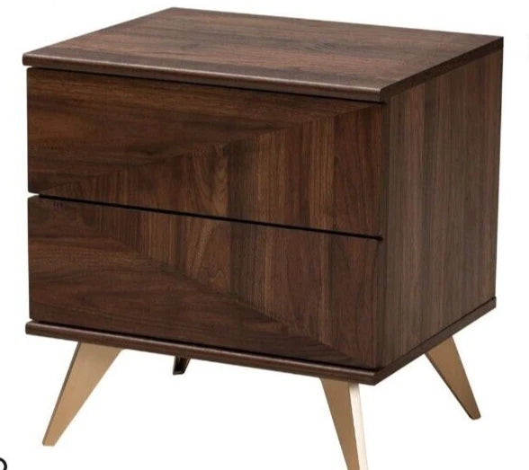 Nightstand Braxton Studio Walnut - Open Box