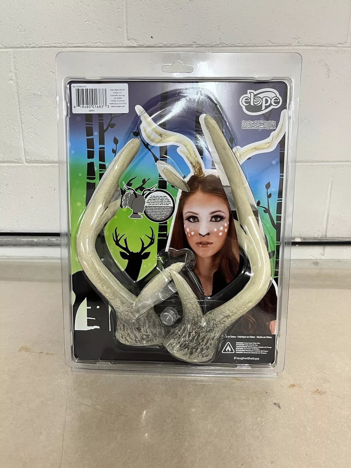 Deer Antlers Elope Costume Halloween Adult Head Accessory Horns
