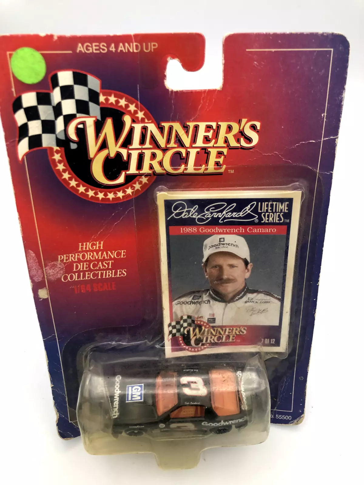 Dale Earnhardt 1/64 scale car Winner's Circle #3 Plus 1998 Chevy Monte Carlo - Goodwrench 1:64 Diecast