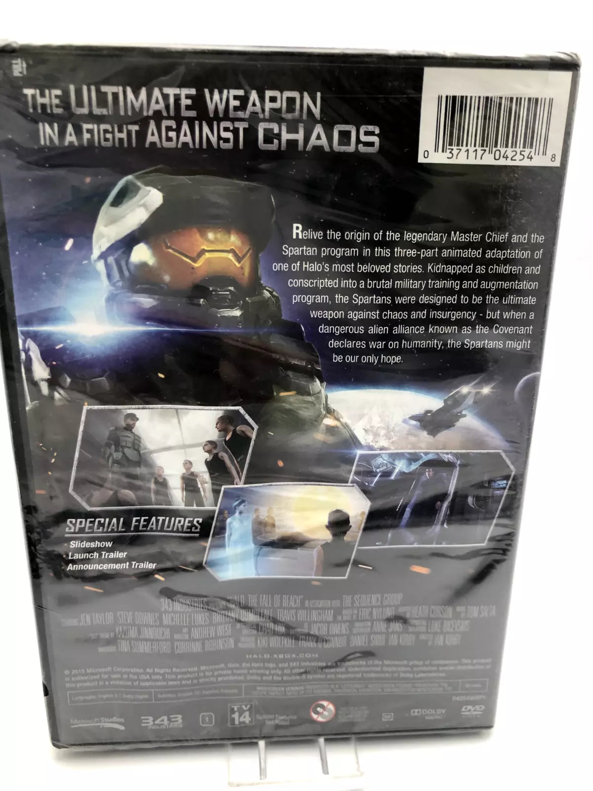 Halo The Fall of Reach (DVD, 2015, Widescreen) / New Sealed