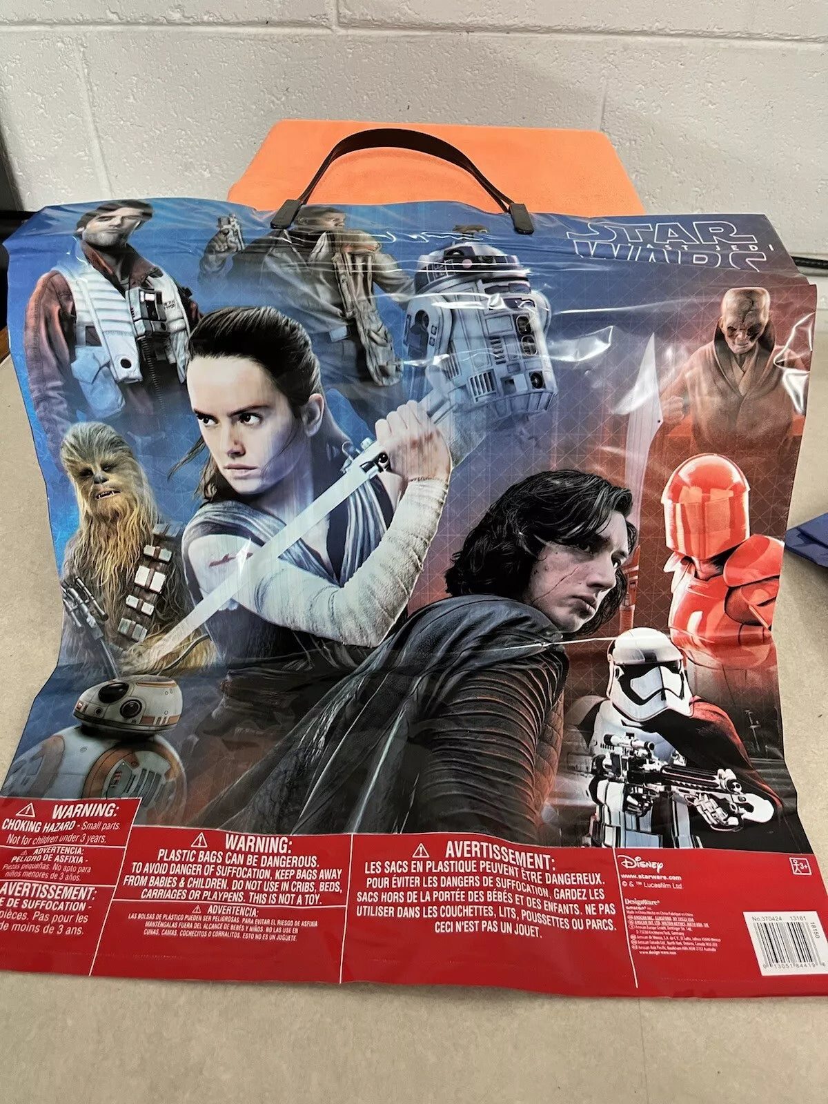 Star Wars Episode VIII Trick or Treat Loot Bags 15x12"