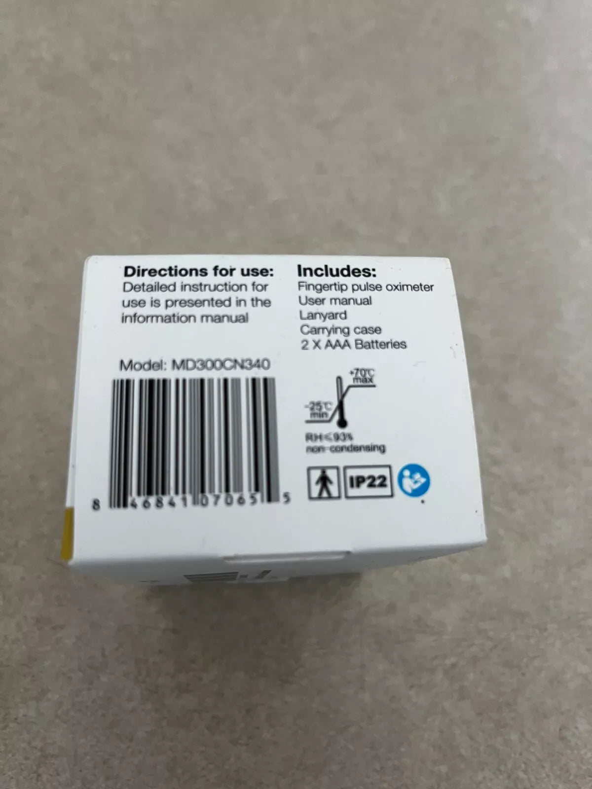 Fingertip Pulse Oximeter, Oxygen Monitor Pulse Ox, Heart Rate