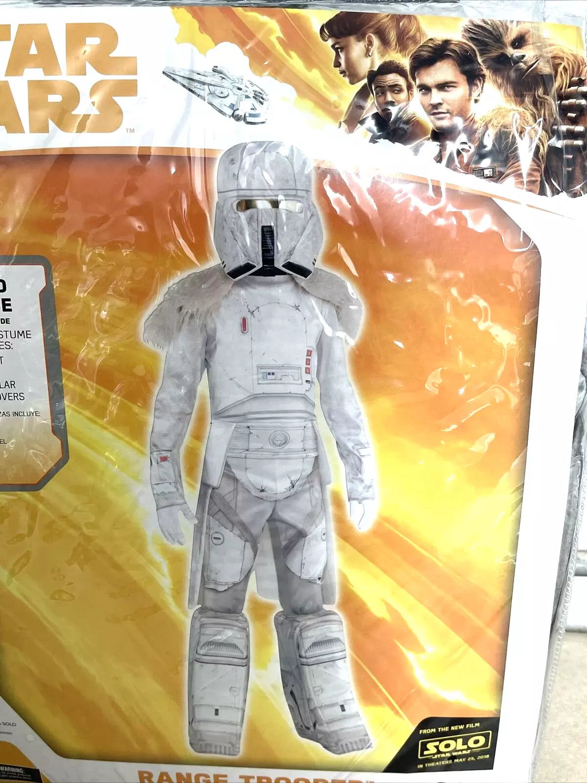 Star Wars Range Trooper Halloween Costume 5 Pc Child Size Large L 12-14 NEW