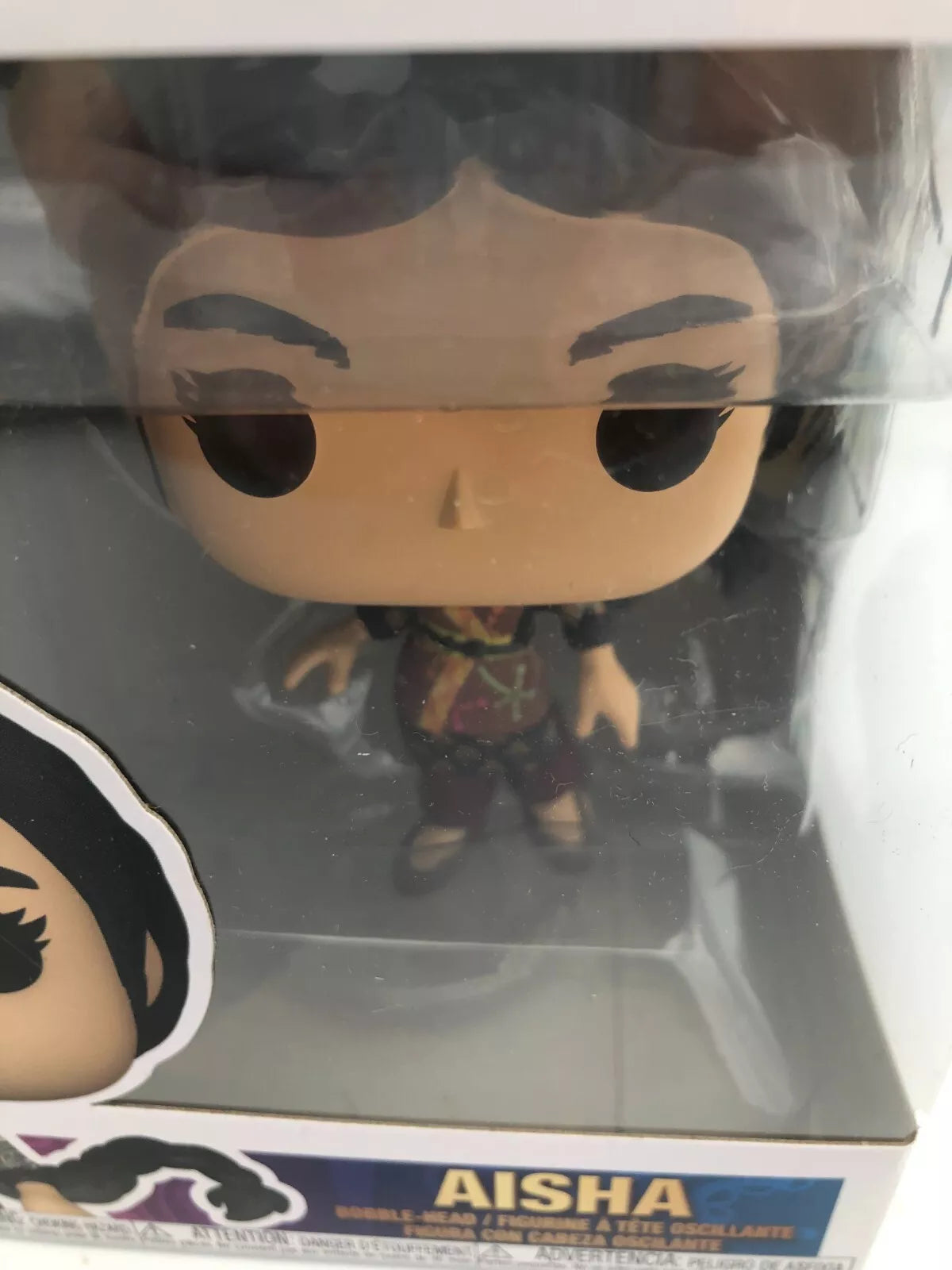 New Funko Pop Marvel Ms.Marvel #1082 Aisha bobble-head figure