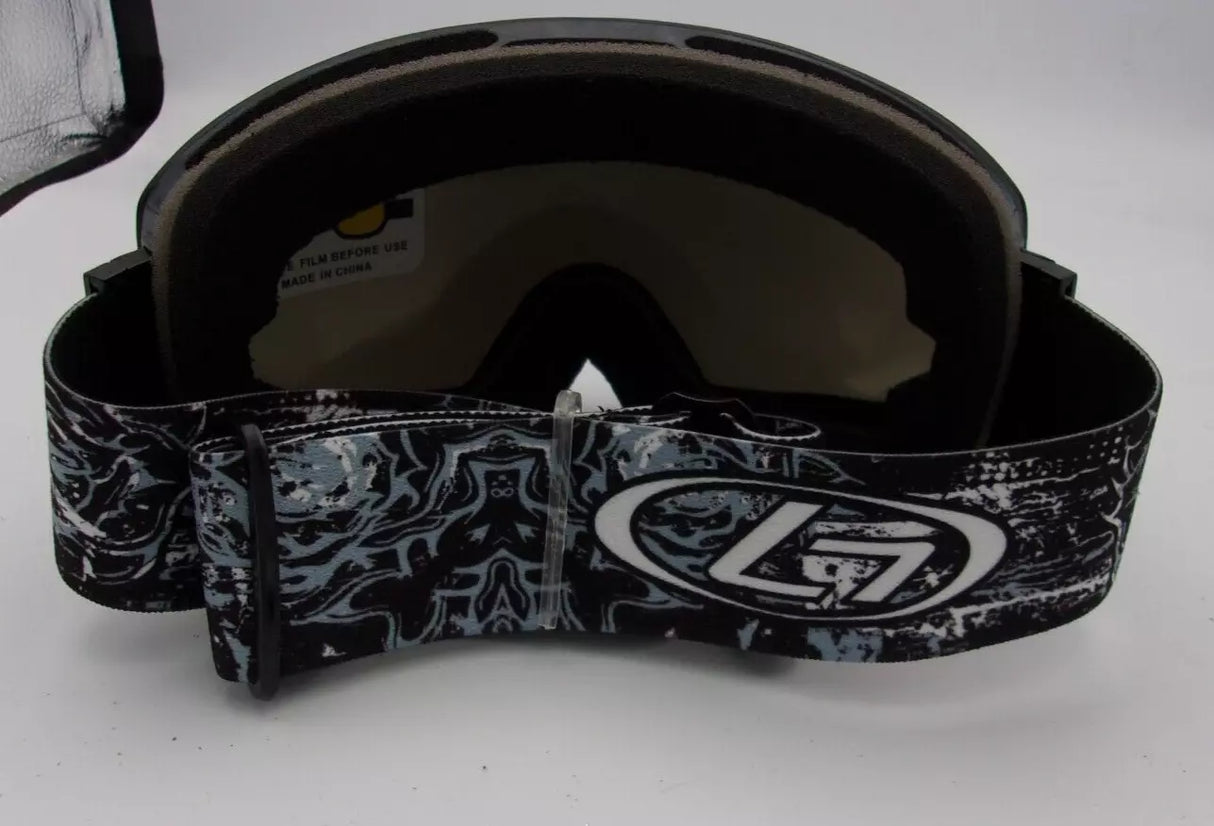 OBAOLAY Ski Goggles Double Layer Anti-Fog Large Ski Goggles