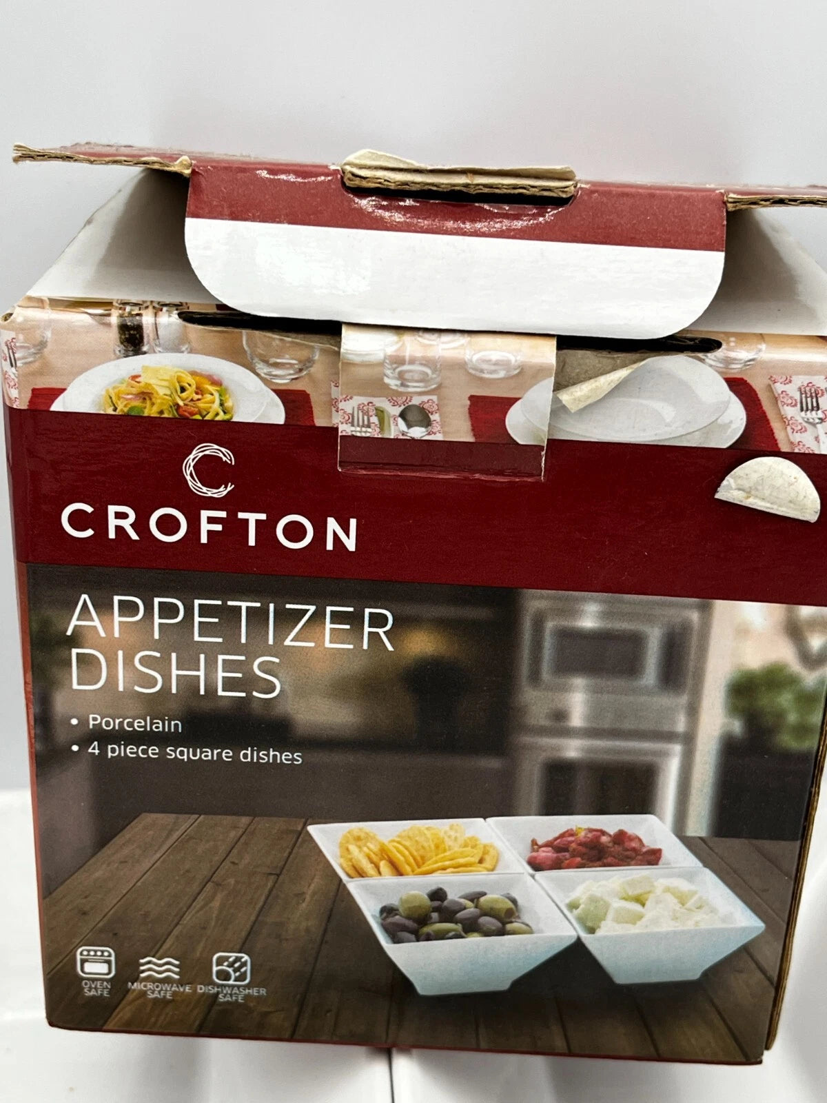 Crofton Appetizer Dishes (Set of 4) Square