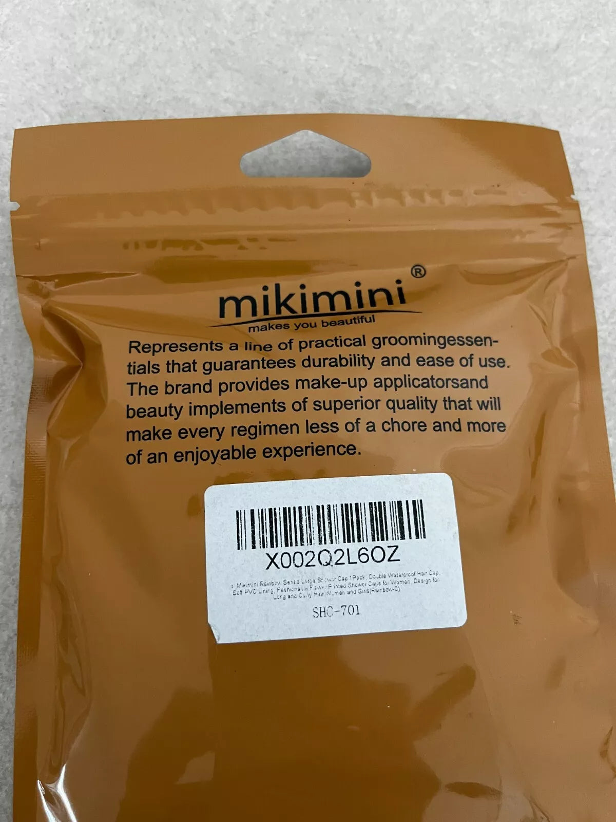 Mikimini Shower Cap for Women and Girls, Waterproof Reusable (Unicorn)