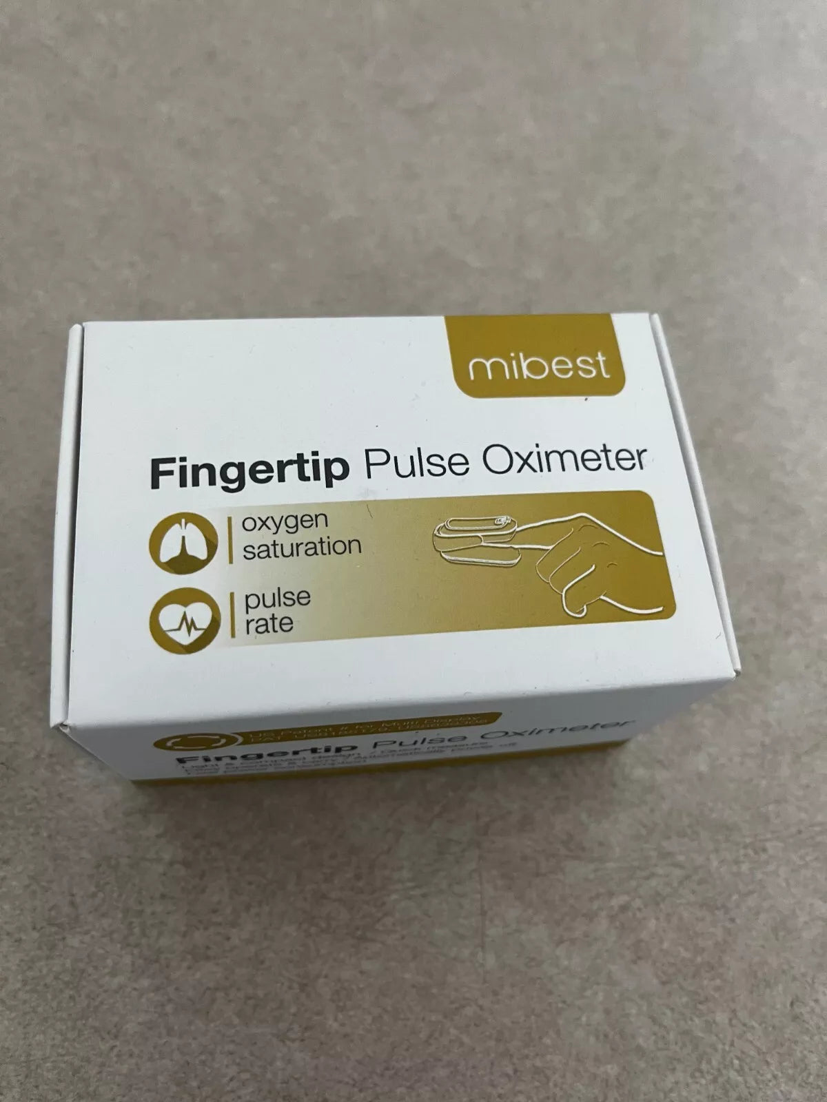 Fingertip Pulse Oximeter, Oxygen Monitor Pulse Ox, Heart Rate