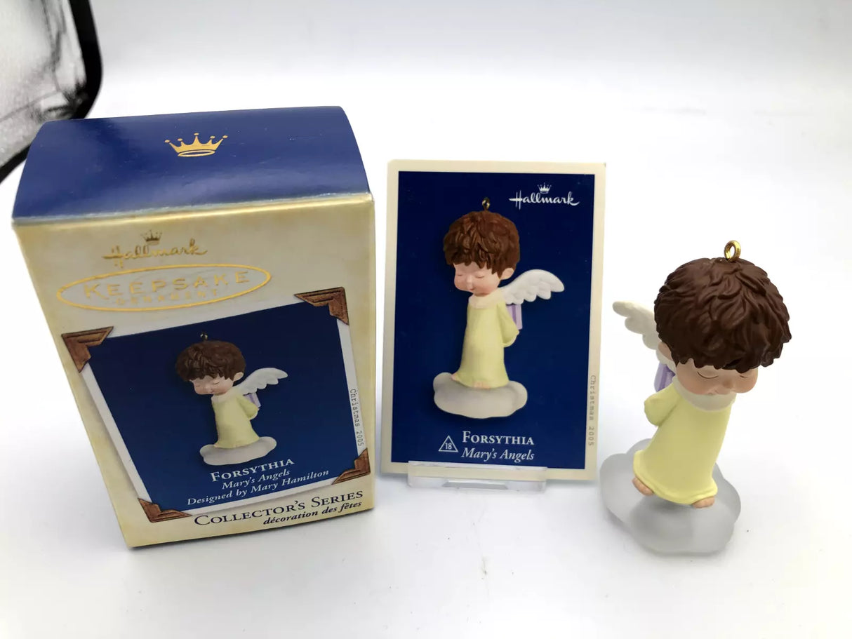 Hallmark Ornament Keepsake 2005 Forsythia Mary's Angels