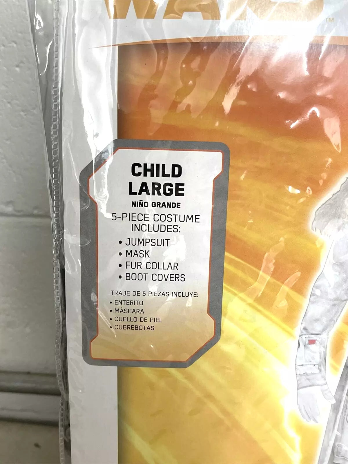 Star Wars Range Trooper Halloween Costume 5 Pc Child Size Large L 12-14 NEW