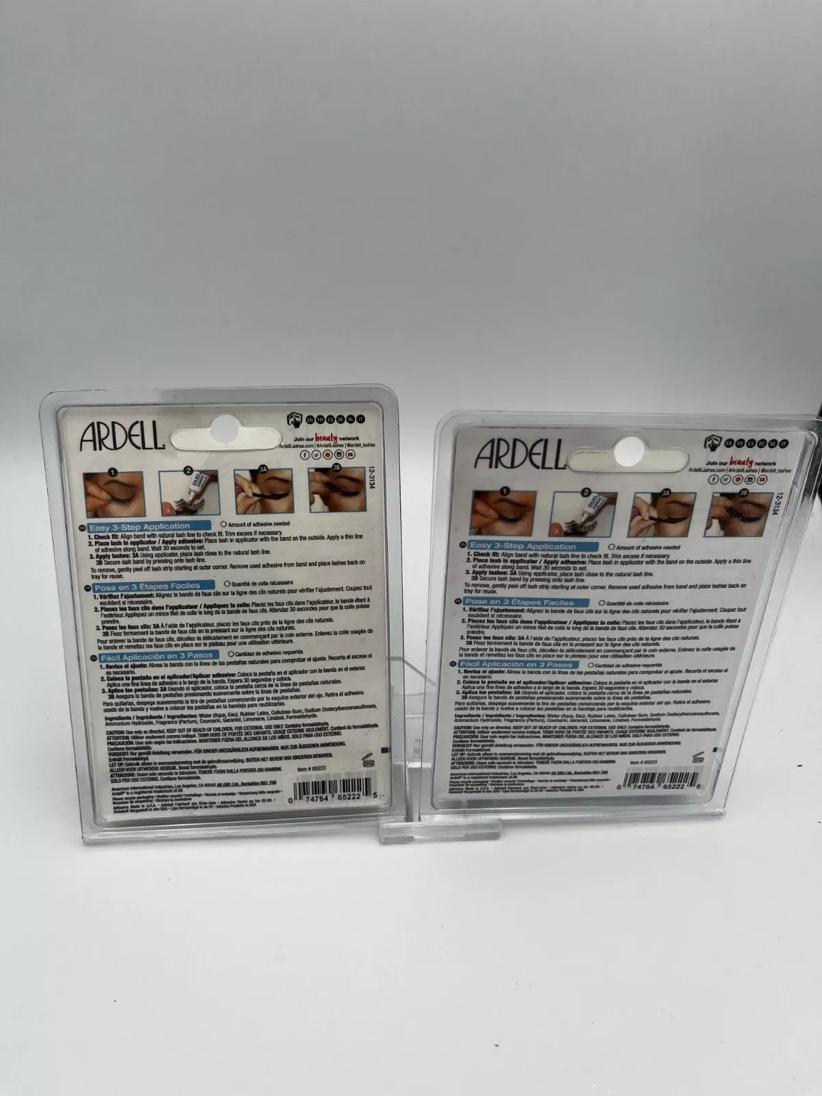 ARDELL Deluxe Pack Lashes, 110 Black (2 PACKS)