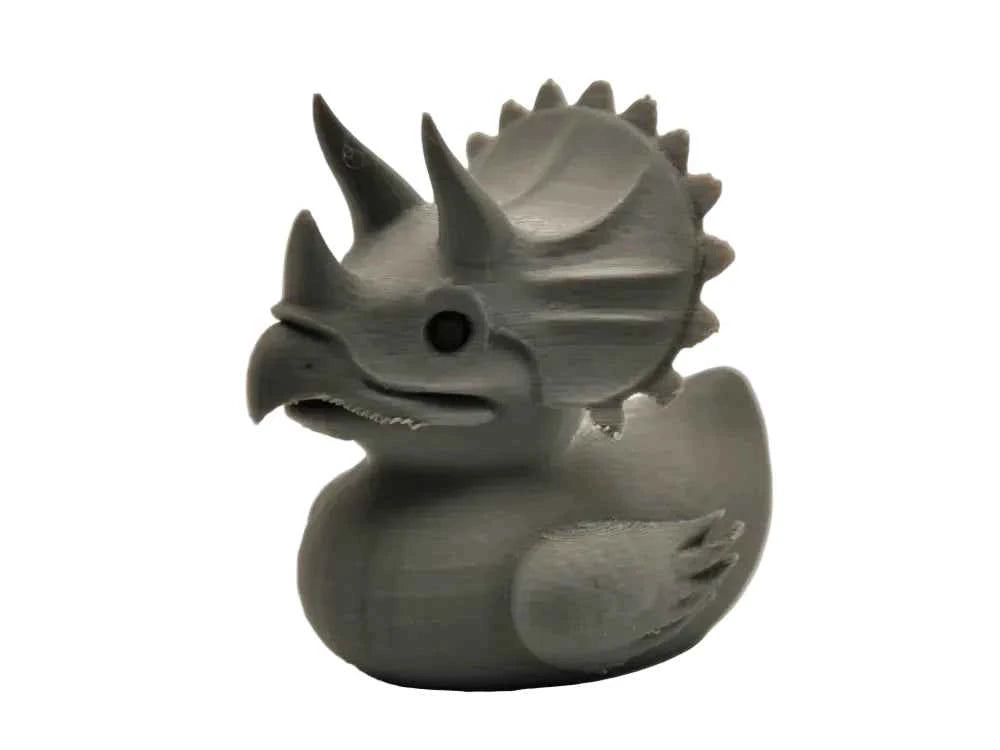 Triceratops Duck 3D Printed