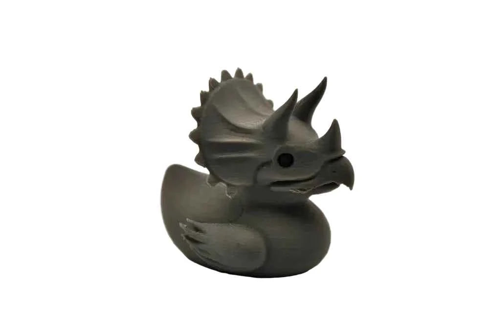 Triceratops Duck 3D Printed