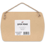 We're On Beach Time Hanging Wood Decor