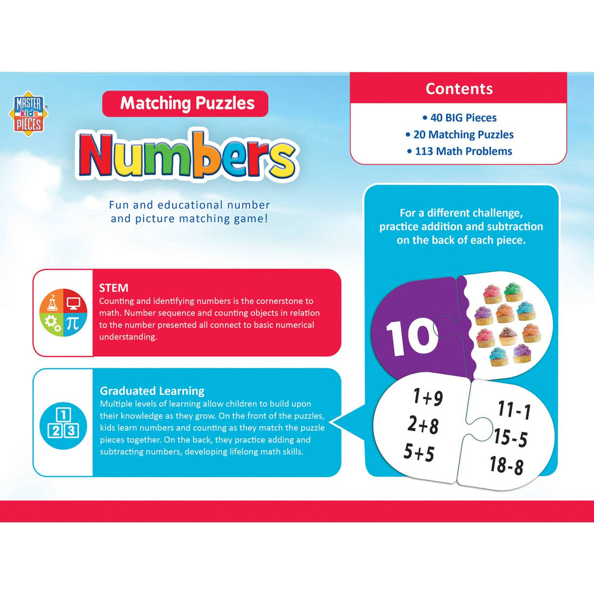 Numbers - Educational Matching Puzzles