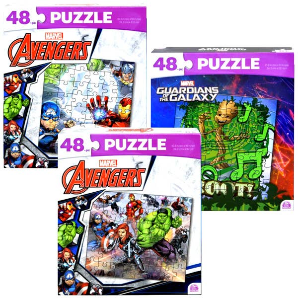 Marvel Heroes 48 Piece Puzzles