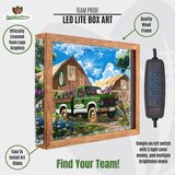 NCAA Ohio State Buckeyes Led Lite Box - Four Seasons