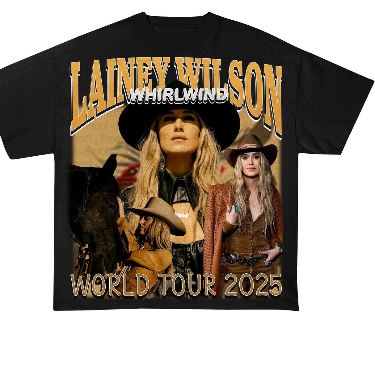 Lainey Wilson Whirlwind Tour Bootleg Tee - 2025 Exclusive