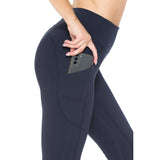 Premium Nylon Activewear Solid Leggings
