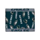 NFL Football Philadelphia Eagles  Canvas Trifold Wallet