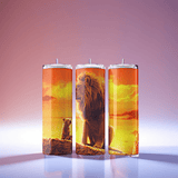 Lion King Wild Kingdom 20oz Tumbler with Straw