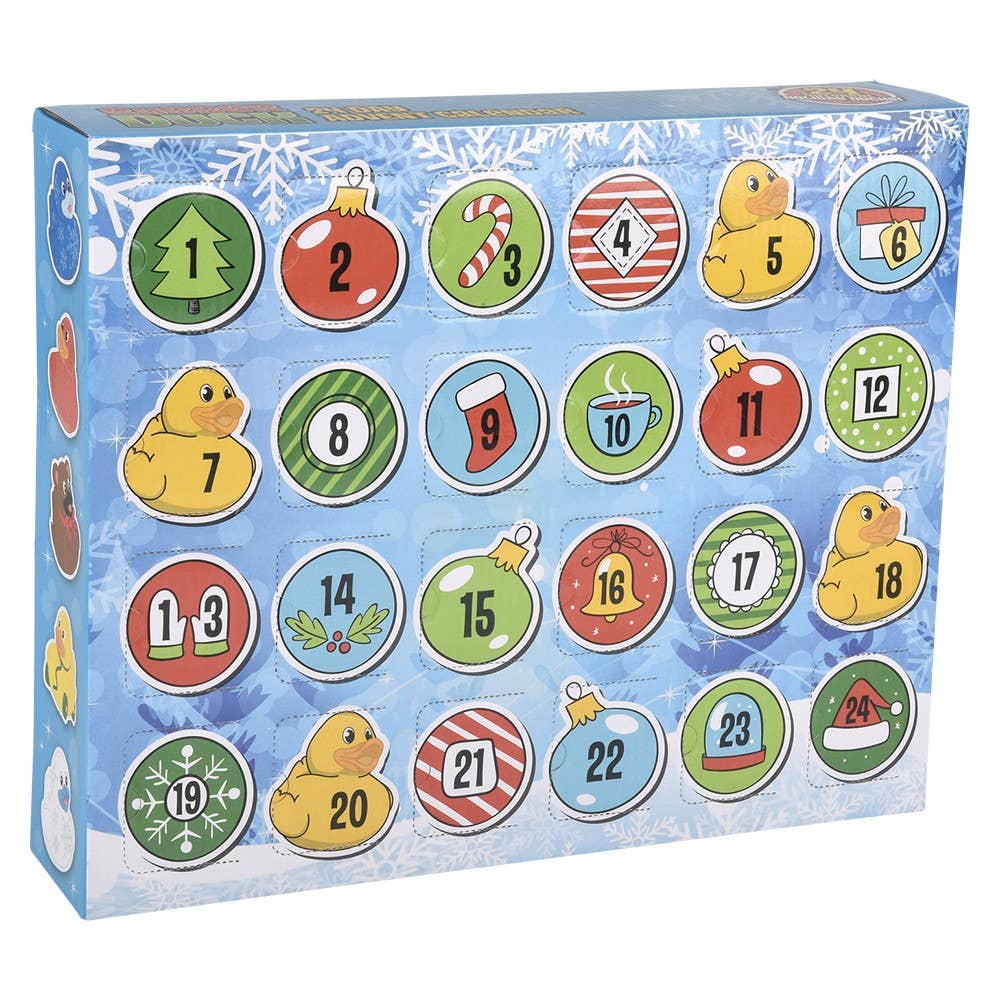 24 DAY RUBBER DUCKY CHRISTMAS ADVENT CALENDAR