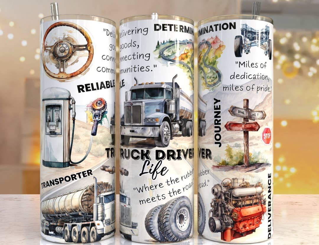 Trucker's Life 20oz Tumbler