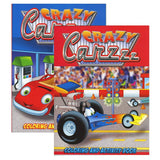 Jumbo Crazy Carzzz Coloring and Activity Books