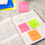 Sticky Notes 3" X 3" 80 Ct. Neon (4 pk)