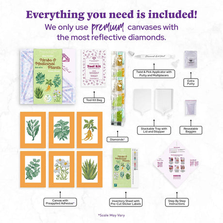 Mini Dazzles™ - Herbs & Medicinal Plants