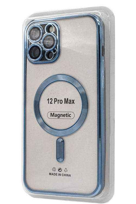 Iph 12 Pro Max Metallic Magnet Blue