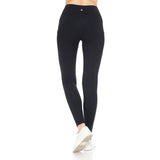 Premium Nylon Activewear Solid Leggings