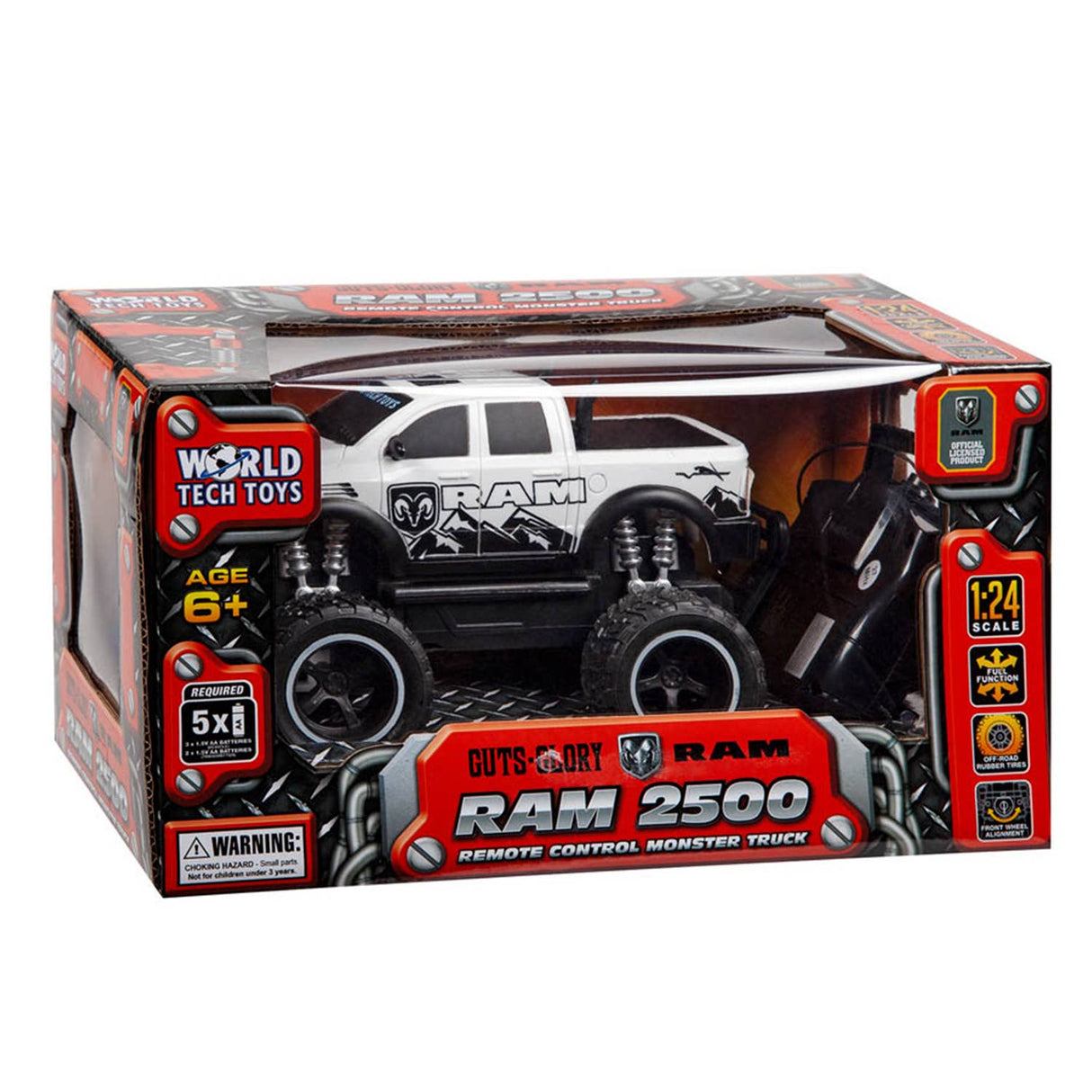 1:24 Remote Control Ram 2500 RTR Electric RC Monster Truck