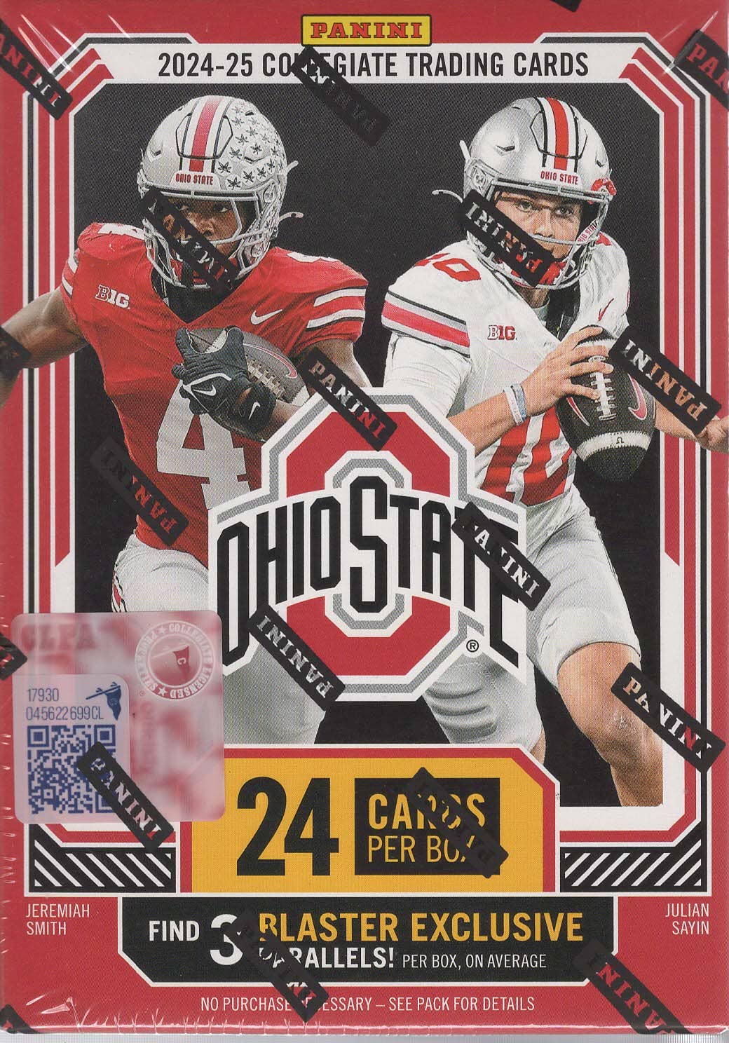 2024-25 Panini Ohio State University NIL 24ct. Blaster Box