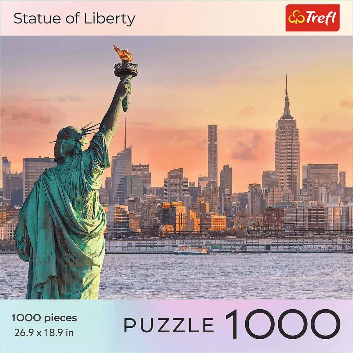 1000 Piece Puzzle - National Parks Statue of Liberty