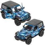 5" Diecast 2018 Jeep Wrangler Camo Hard Top  12/Disp
