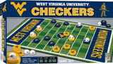 West Virginia Mountaineers Checkers Board Game