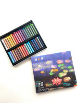 36 Color Oil Pastels Beginner Art Supplies for All Ages