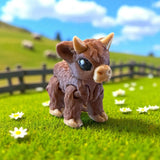 Shemus Highland Cow Mini 3D Printed Animal