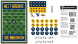 West Virginia Mountaineers Checkers Board Game