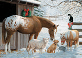 Barnyard Greetings (tray) 35pc puzzle